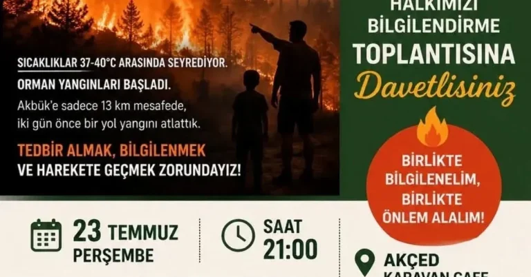Akbük’s Call to Action: Are You Ready for Fire Season?