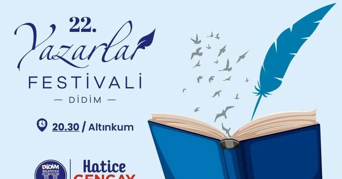 Didim Altınkum Yazarlar Festivali ve Akbük'te kitap okuma kültürünün önemi.