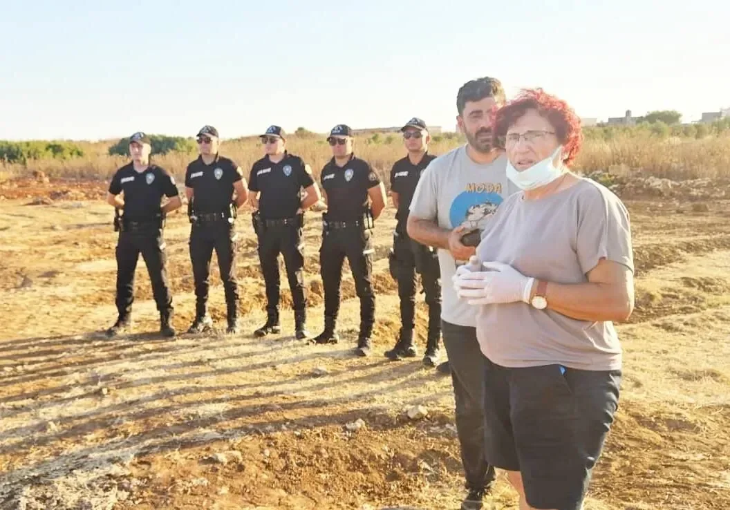Didim hayvan mezarlığı skandalını protesto eden aktivist İbrahim Kaya