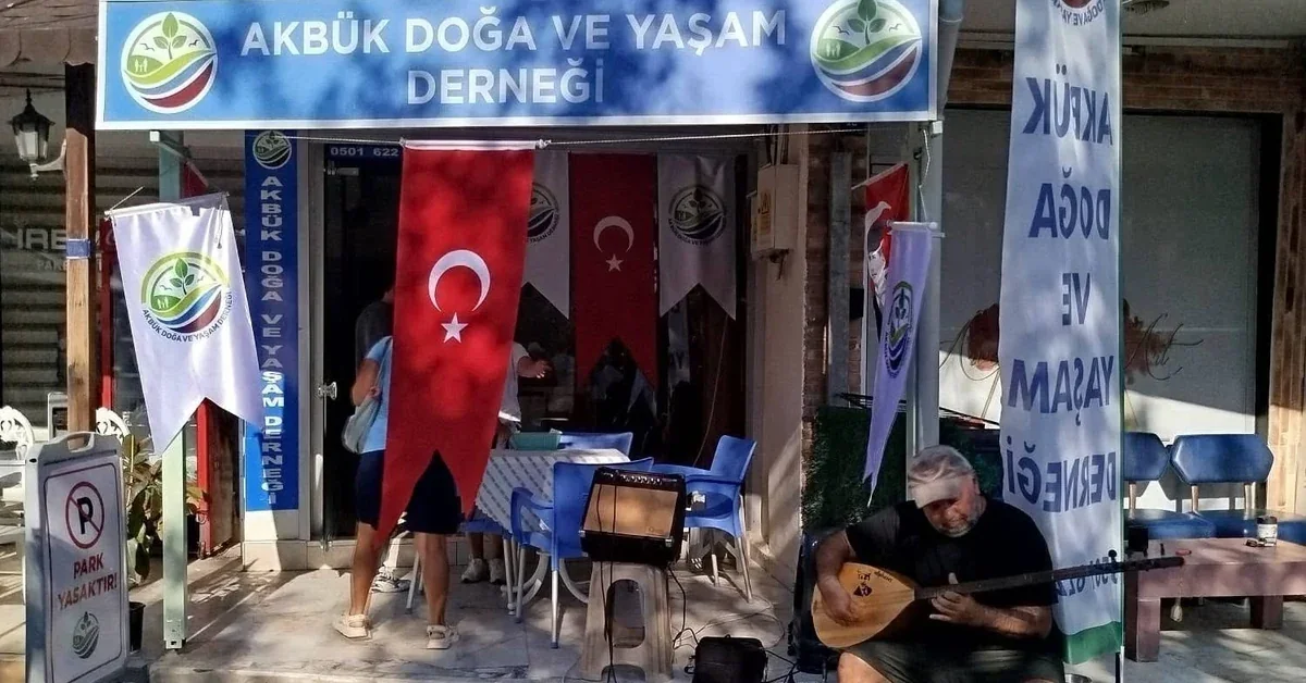 Akbük Doğa ve Yaşam Derneği'nin Akbük'teki yeni hizmet binası açılışı