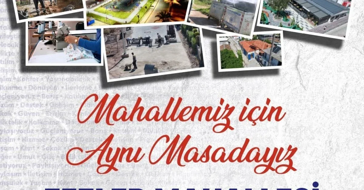 Didim Belediye Başkanı Hatice Gençay Efeler Mahallesi buluşması